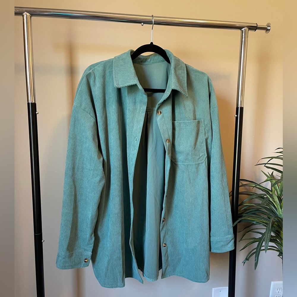 XL Corduroy Shirt Jacket